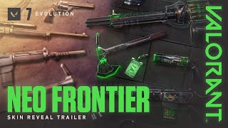 SHOWDOWN  NeoFrontier Skin Reveal Trailer  VALORANT [upl. by Anallese]