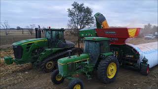 Richiger R1090 Grain Bagger in Woonsocket South Dakota [upl. by Dickens]