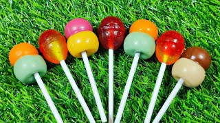 Satisfying video Asmr Lollipops candy and chocolate Gummy candy Cutting video [upl. by Pete251]