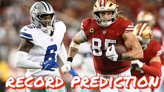 Predicting the Outcomes of the 49ers 9 Remaining Games [upl. by Milburn]