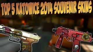 Top 5 Katowice 2014 Souvenir Skins [upl. by Ardnot]