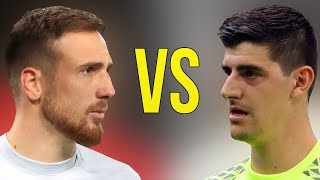 Thibaut Courtois VS Jan Oblak  Who Is The Best Goalkeeper  Amazing Saves  2018 [upl. by Peterson]