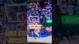 Luka step back 3 buzzer beater nba gobert mvp [upl. by Lathan859]