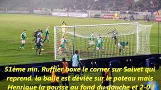 BORDEAUX VS ST ETIENNE L1 26 01 2014 [upl. by Eille]