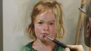 Learn how to paint a portrait portrait painting demo by ben lustenhouwer [upl. by Vokay]