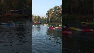 ₹500க்கு Kayaking Adventure in Varkala  Places to visit in Varkala shorts kayaking varkala [upl. by Greenland]