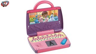 DOC MCSTUFFINS Doctors Bag Computer DISNEY JUNIOR EPISODE TOYS Video Review VTECH [upl. by Ahsoik]