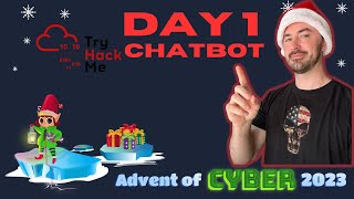 TryHackMe Advent of Cyber 2023 Day 1  ChatBot [upl. by Zsamot]