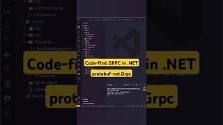 CodeFirst gRPC in NET Using protobufnetGrpc coding dotnet grpc code first [upl. by Sigfried]