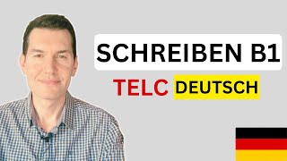 Schreiben B1  Tipps und Beispiele  TELC  Deutschprüfung [upl. by Massiw]