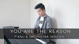 You Are The Reason  Calum Scott Piano amp Orchestra Cover [upl. by Llednew838]