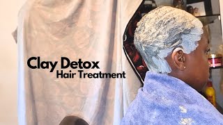 Clay Detox  Scalp refreshing treatment [upl. by Joselow]