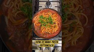 How To Make Pasta Puttanesca 🍝 [upl. by Lednam]