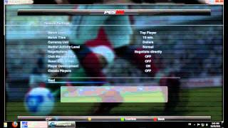 Pes 2012 tutorial how to play master league with original players [upl. by Eelram]