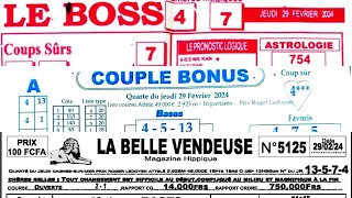 le Boss et couple bonus et la belle vendeuse jeudi 29022024 [upl. by Materse]