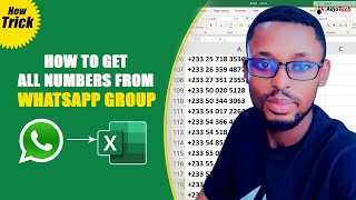 How to Get all numbers from WhatsApp Group [upl. by Sivert199]