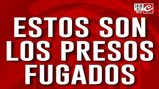 Estos serían los presos fugados de la comisaría [upl. by Hasty]