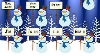 french verb AVOIR Song To Have La Conjugaison du Verbe Avoir en Chanson Learn French [upl. by Odravde42]