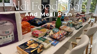 ALDI WEEKLY FOOD SHOP  GROCERY HAUL amp MEAL PLAN  Emma Louise [upl. by Garth]