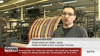 La Région des Musées  Lécomusée textile de Fourmies  Gaspard Boudet [upl. by Nosyk]