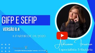 IN 1922 GFIP E SEFIP VERSÃƒO 84UTILIZAR A A PARTIR DE 012020  RETIFICAÃ‡ÃƒOENTREGA EM ATRASO [upl. by Holtorf]