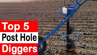 Top 5 Best Post Hole Diggers of 2024 [upl. by Tamera]