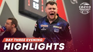 ROCKING THE PALACE  Day Three Evening Highlights  202223 Cazoo World Darts Championship [upl. by Rafat200]