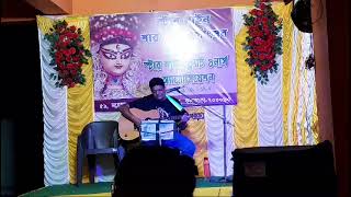 aktara ta badha dila dotarar sur cover cong star Line durga Puja [upl. by Halilahk]