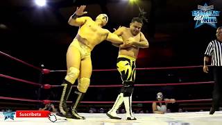 Emperador Azteca vs Cerebro Negro ¡¡¡ CAMPEONATO WELTER IWRG [upl. by Aihc]