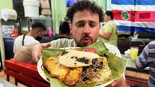 Probando COMIDA CALLEJERA en Costa Rica  ¡Simplemente deliciosa 🇨🇷 [upl. by Ydnih154]