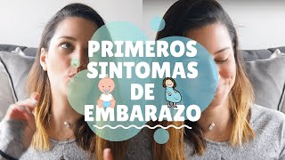 PRIMEROS SINTOMAS DE EMBARAZO ANTES DE LA FALTA 😱 semana 1 y 2 [upl. by Troth787]