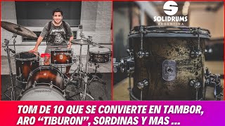 🚨 SOLIDRUMS Presenta Sus REVOLUCIONARIOS Productos 🥁 Entrevista A Su Fabricante  Prueba De Sonido [upl. by Tenn]