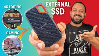 Sandisk Extreme Portable SSD 2TB  Best portable SSD 2024  Sandisk extreme vs Samsung T7 Shield [upl. by Lapotin]