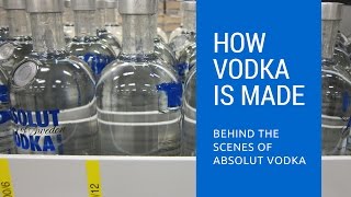 How Vodka Is Made Behind The Scenes of Absolut Vodka [upl. by Alarise]