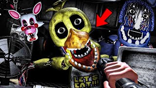 En Este FNAF 2 Puedes Luchar Contra Los Animatronicos  FNAF 2 Reimagined Juego Completo [upl. by Enyaht]