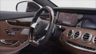 MercedesBenz 2015 SClass Coupe Interior HD Trailer [upl. by Zarihs]