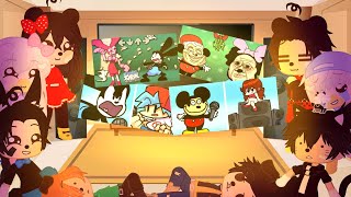 Mickey Mouse and friends react to Oswald ModMokey Mod and more New Character  PART 4 [upl. by Iblok]