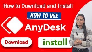 How to use AnyDesk  how to install anydesk  How to download and install AnyDesk  msexcelwire [upl. by Aili]