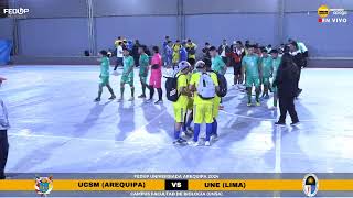 Arequipa  Futsal Varones FEDUP Juegos Nacionales Universiada Arequipa 2024 [upl. by Heyde]