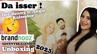 Da isser  😌 Benny amp Angie Adventskalender Brandnooz 2023 UNBOXING [upl. by Whalen524]