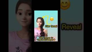 How to use Cartoon Filter for Youtube Videos😍  Ye Filter Lgayen or Vlogs Reels Bnayn😎shorts [upl. by Adnylg495]