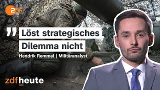 WaffenFreigabe für Ukraine Warum sie Russlands Krieg nicht stoppt  ZDFheute live [upl. by Naejeillib]