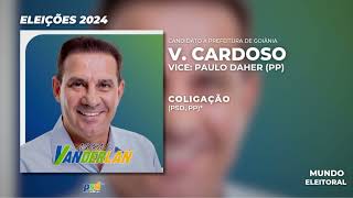 Jingles 2024  Jingle quotAgora é Vanderlanquot de Vanderlan Cardoso Eleições Goiânia 2024 [upl. by Akeimat614]