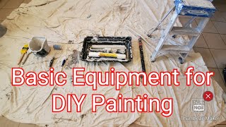 Basic Equipment for Painting your Rental Property [upl. by Stasny]