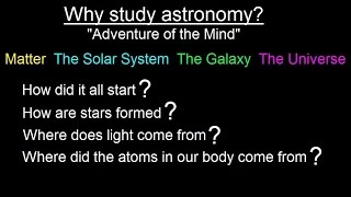 Astronomy  Chapter 1 Introduction 10 of 10 Why Study Astronomy [upl. by Curley]