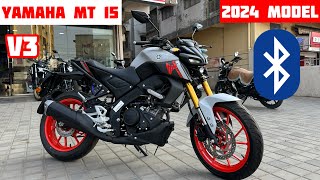 New Yamaha Mt 15 2024 Model Review  yamaha mt 15 new 2024 model  mt 15 new model 2024 [upl. by Aenel]