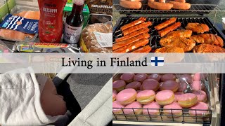 Living in Finland Vlog 10 🇫🇮 Grocery Store Shopping  Vappu  Finnish Grocery Haul  Spring [upl. by Brody464]