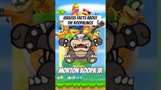 USELESS Facts about the Koopalings Morton Koopa Jr [upl. by Grishilde]