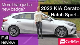 Kia Cerato Sport Hatch  whats new for 2022  Australia [upl. by Painter]