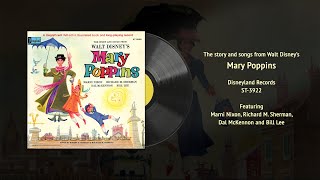 Walt Disneys Mary Poppins Story amp Songs ST3922  Vintage Disney Vinyl Restored [upl. by Kablesh]